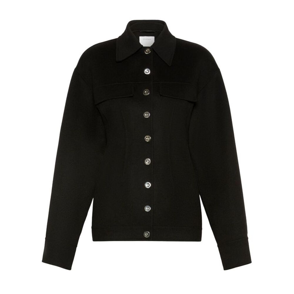 Shaped Jacket In Pure Wool Women